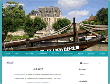 Tablet Screenshot of bazois-tourisme.com